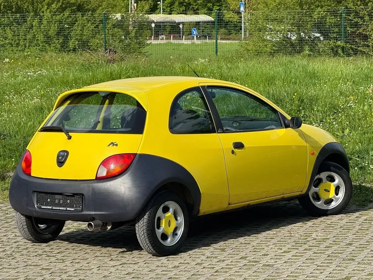 Gebraucht Ford Ka 60 PS (44 kW) 1998 Gelb Kleinwagen