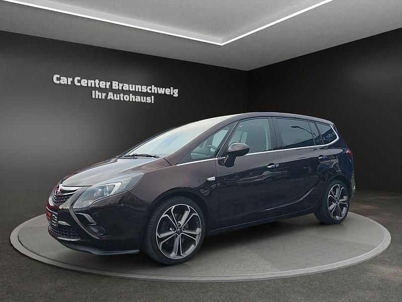 Mahagonibraun perleffekt Gebraucht 2013 Opel Zafira Tourer Innovation Van / Kleinbus | 7.999 € (Fairer Preis) - Bild 1/4