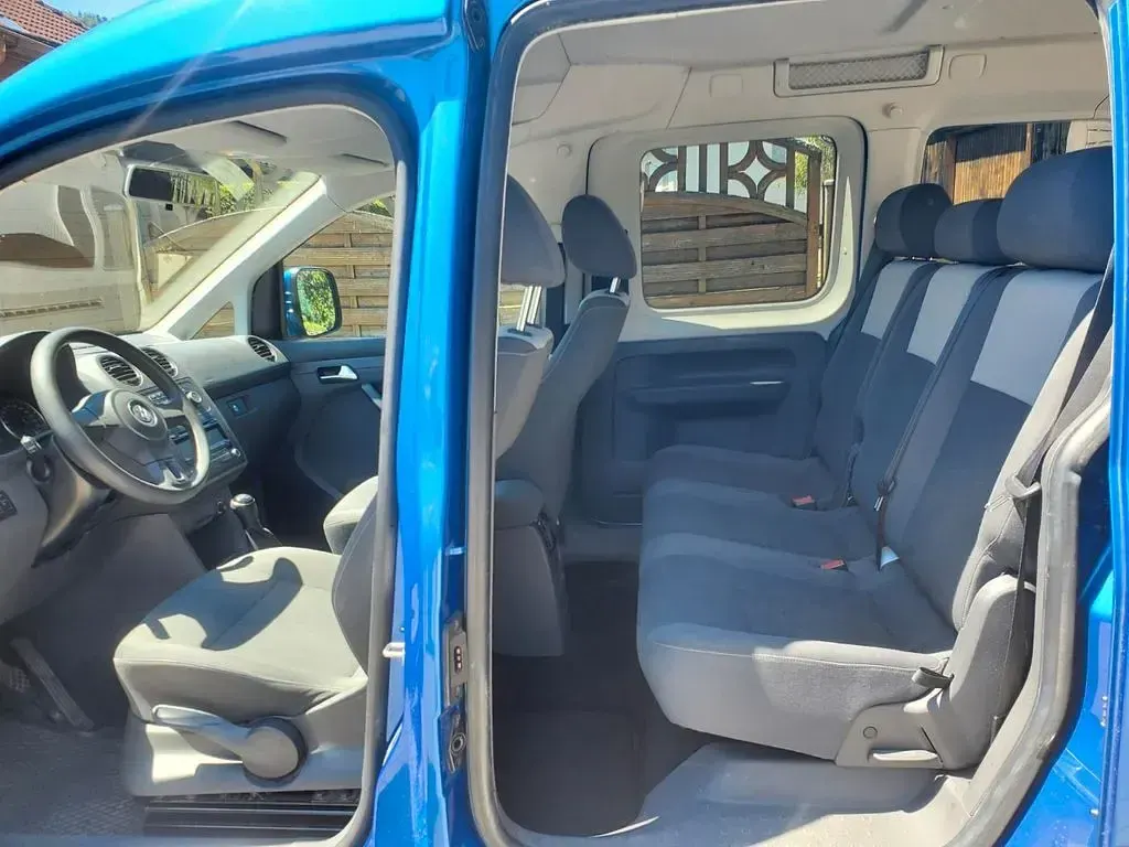 Gebraucht VW Caddy 105 PS (77 kW) 2012 Blau Van / Kleinbus