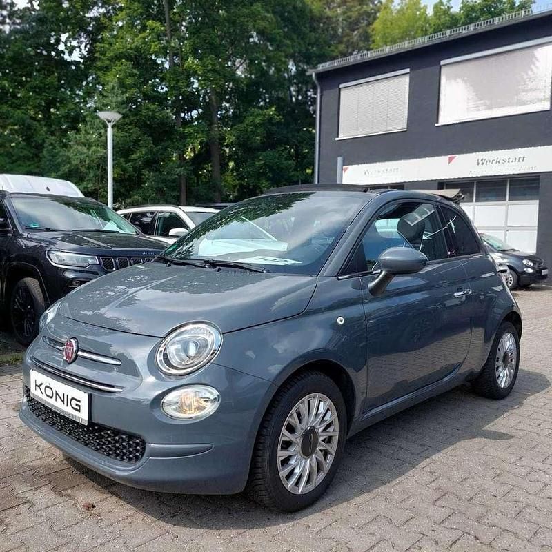 Grau Gebraucht 2020 Fiat 500C Lounge Cabrio | 12.490 € (Fairer Preis) - Bild 1/4