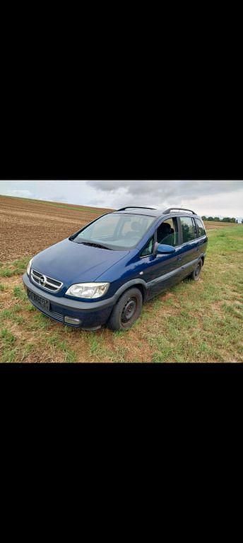 Blau Gebraucht 2004 Opel Zafira Edition Van / Kleinbus | 1.250 € (Superpreis) - Bild 1/4