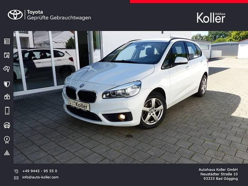 Weiß Gebraucht 2016 BMW 218 Active Tourer Advantage Van / Kleinbus | 17.900 € (Etwas zu teuer) - Bild 1/4