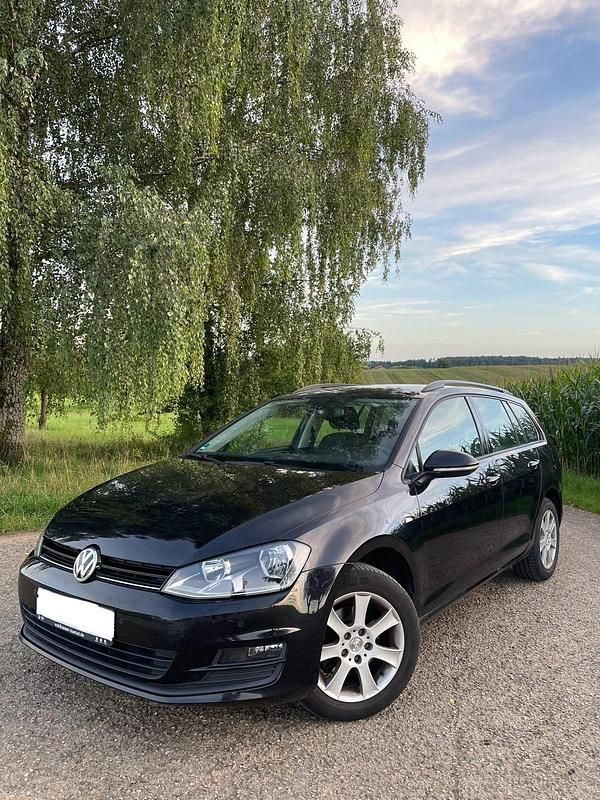 Schwarz Gebraucht 2013 VW Golf VII Kombi | 6.990 € (Fairer Preis) - Bild 1/4