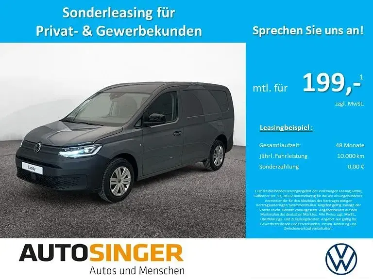 Ny VW Caddy 116 HK (85 kW) 2026 Grå MPV