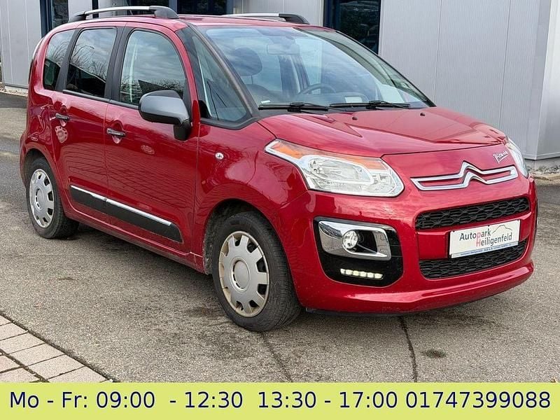 Rot Gebraucht 2015 Citroën C3 Picasso PureTech Van / Kleinbus | 3.999 € (Guter Preis) - Bild 1/4