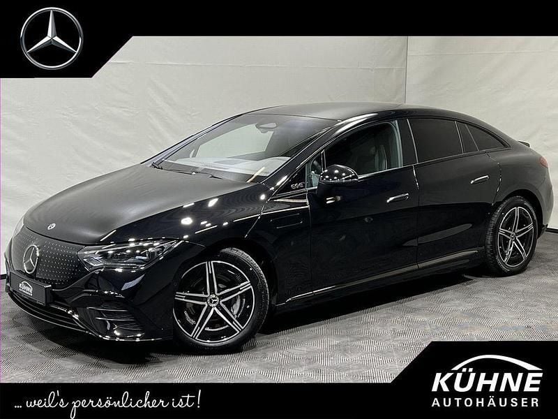 lack obsidianschwarz Gebraucht 2024 Mercedes EQE350 Advanced Plus Limousine | 51.500 € (Fairer Preis) - Bild 1/4