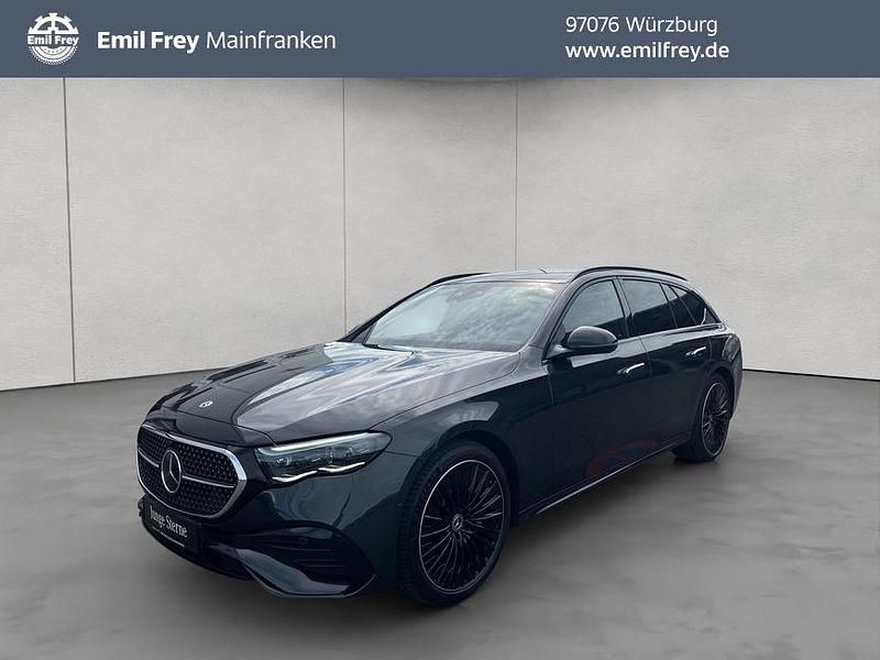 Graphitgrau metallic Gebraucht 2024 Mercedes E300 Premium Kombi | 63.755 € - Bild 1/4