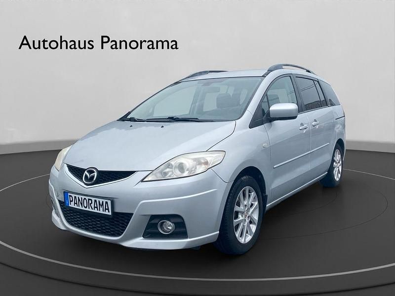 Gebraucht Mazda 5 Exclusive 116 PS (85 kW) 2009 Silber Van / Kleinbus