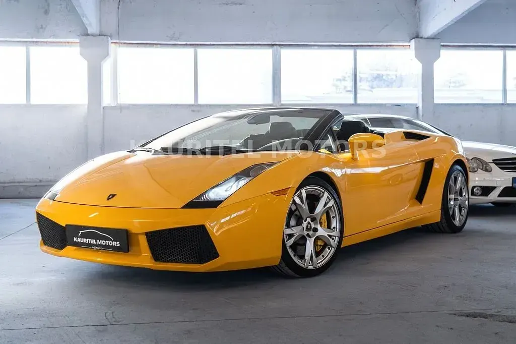 Gebraucht Lamborghini Gallardo 519 PS (381 kW) 2006 Gelb Cabrio
