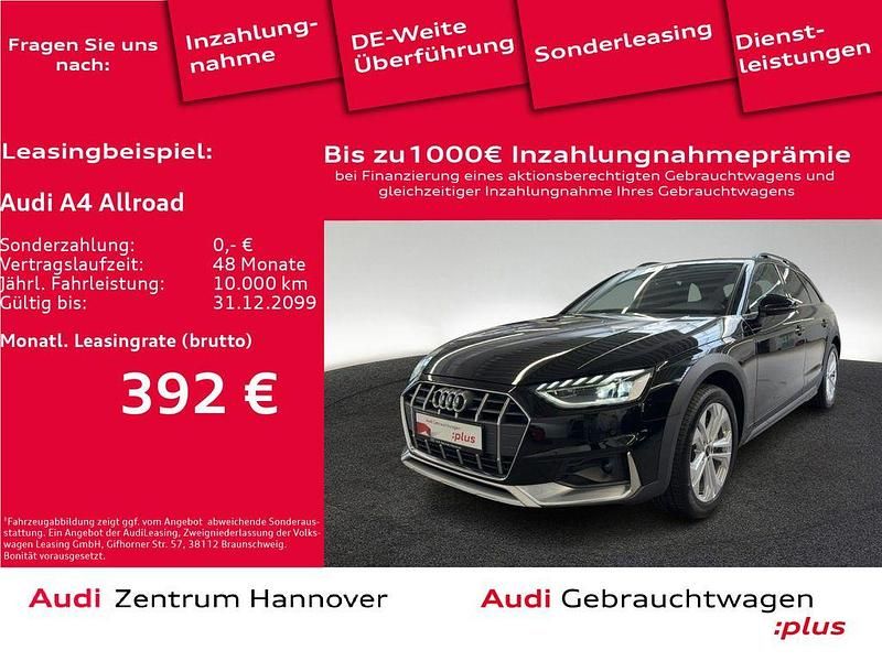 A2 brillantschwarz Gebraucht 2023 Audi A4 Allroad Ambiente Kombi | 34.950 € (Guter Preis) - Bild 1/4