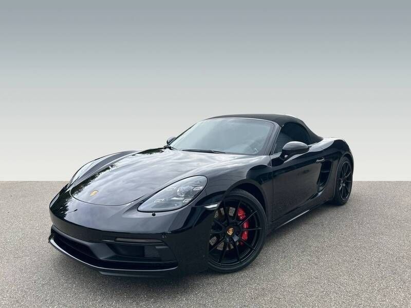 Tiefschwarzmetallic Gebraucht 2024 Porsche 718 Boxster GTS | 105.900 € (Fairer Preis) - Bild 1/4