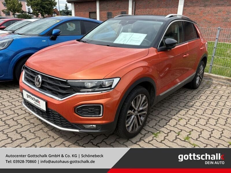 Orange Gebraucht 2019 VW T-Roc Sportline SUV | 15.490 € (Superpreis) - Bild 1/4