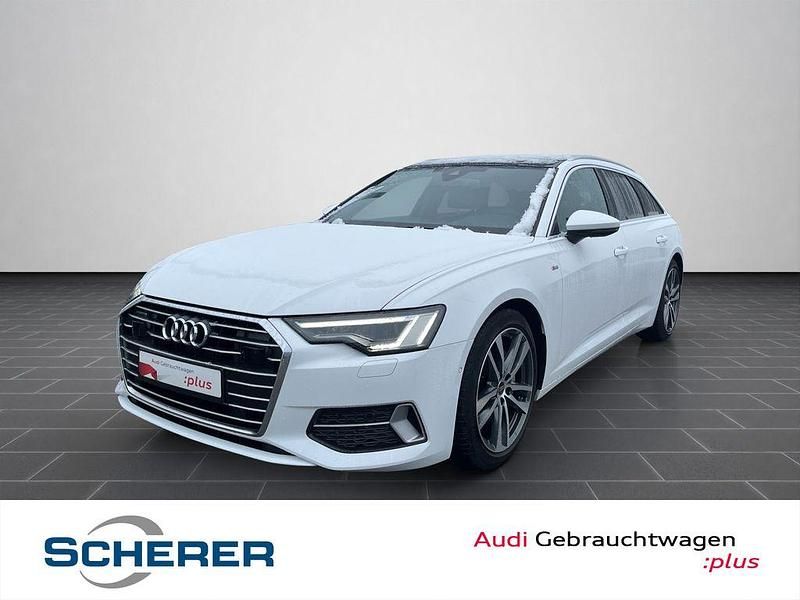Ibisweiß Gebraucht 2022 Audi A6 Ambiente Kombi | 44.990 € (Teuer) - Bild 1/4