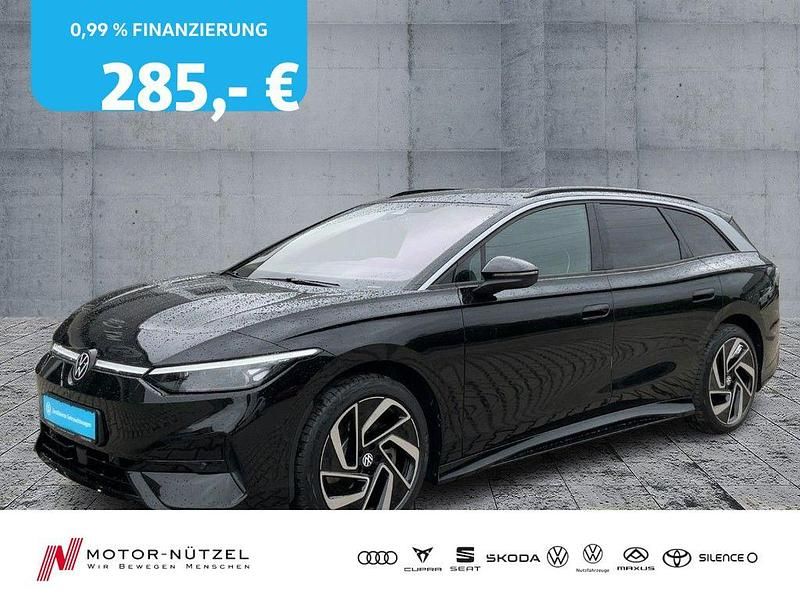 Grenadillschwarz metallic Gebraucht 2024 VW ID.7 Pro Limousine | 49.730 € (Fairer Preis) - Bild 1/4