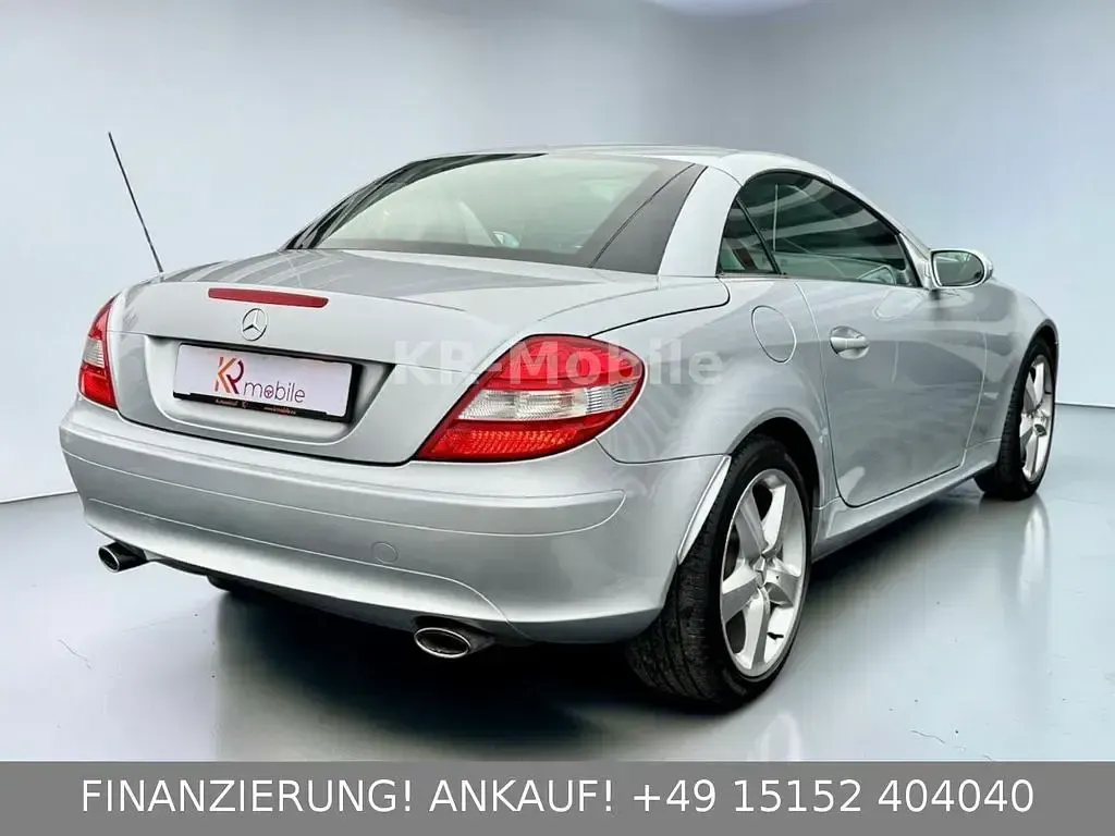 Gebraucht Mercedes SLK200 163 PS (119 kW) 2006 Silber Cabrio