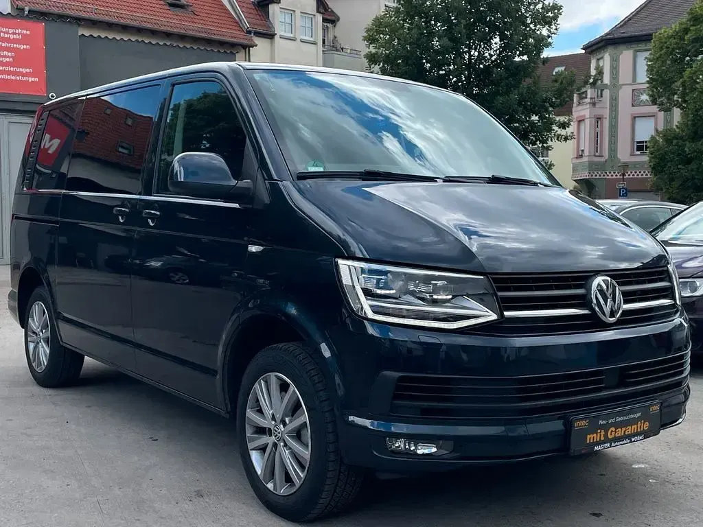 Gebraucht VW Transporter 204 PS (150 kW) 2016 Blau Van