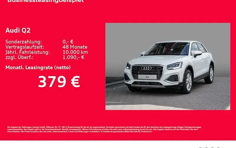Neu Audi Q2 Advanced Plus 150 PS (110 kW) 2026 Weiß SUV