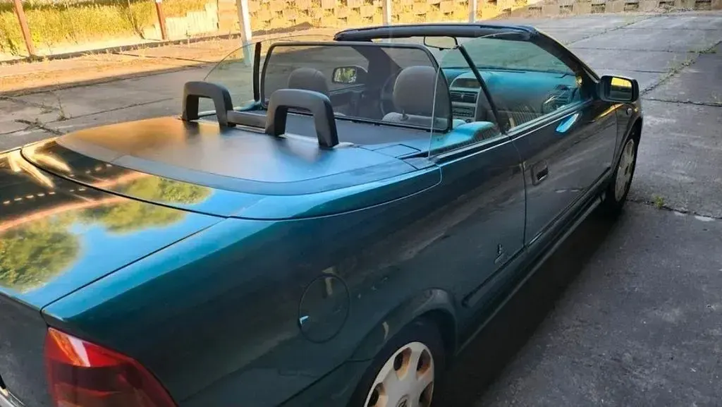 Gebraucht Opel Astra 125 PS (91 kW) 2002 Grün Cabrio