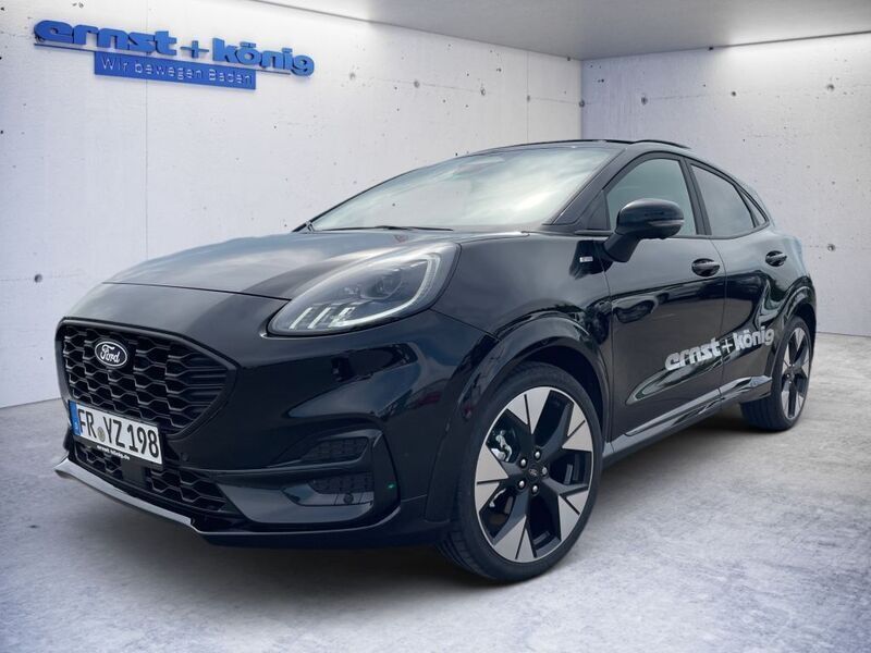 Agate black metallic Gebraucht 2024 Ford Puma ST-Line X SUV | 28.970 € (Etwas zu teuer) - Bild 1/4