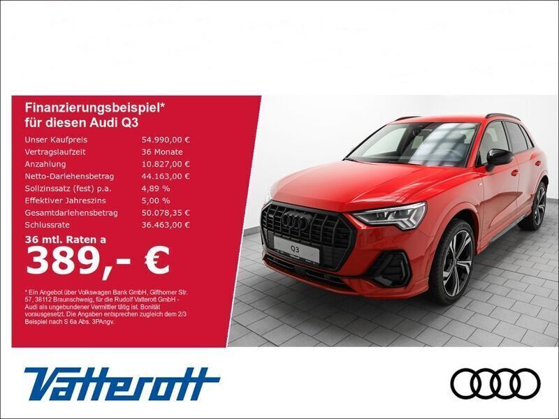 Rot Neu 2024 Audi Q3 S-Line SUV | 54.990 € (Fairer Preis) - Bild 1/2