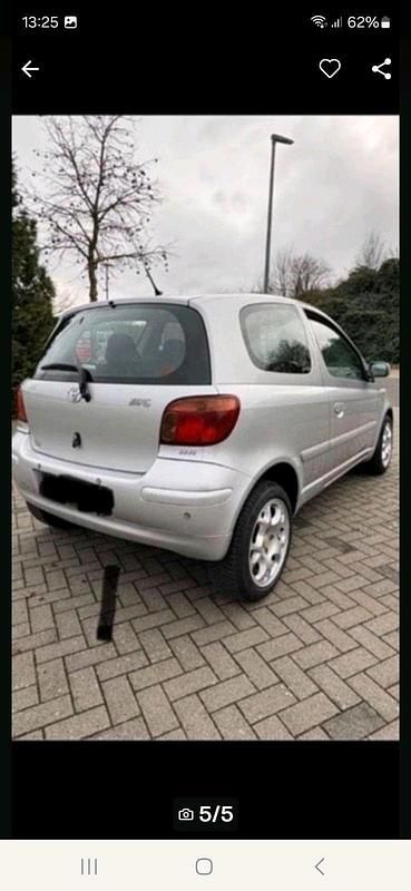 Gebraucht Toyota Yaris 2004 Silber Kleinwagen