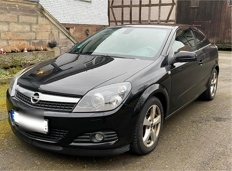 Schwarz Gebraucht 2008 Opel Astra GTC Coupé | 4.900 € (Teuer) - Bild 1/4