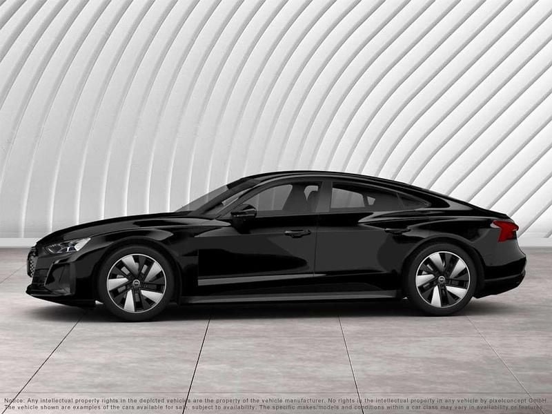 Gebraucht Audi e-tron GT quattro 350 kW (476 PS) 2022 Mythosschwarz metallic Limousine