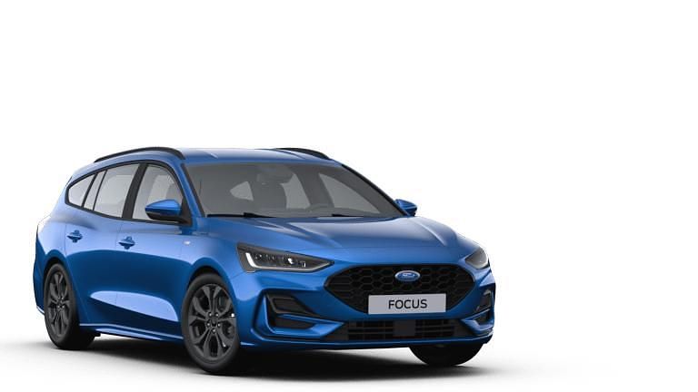 Gebraucht Ford Focus ST-Line 125 PS (91 kW) 2024 Desert island blue metallic