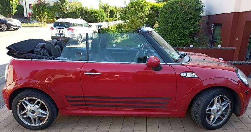 Rot Gebraucht 2010 Mini Cooper Cabriolet Cabrio | 6.100 € (Fairer Preis) - Bild 1/4