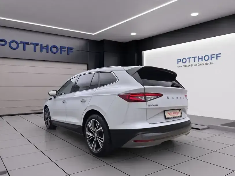 Gebraucht Skoda Enyaq iV Suite 150 kW (204 PS) 2022 Moonweiss metallic SUV