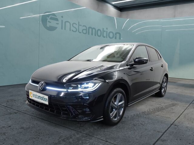 Schwarz Gebraucht 2023 VW Polo R-line Limousine | 19.700 € (Guter Preis) - Bild 1/2