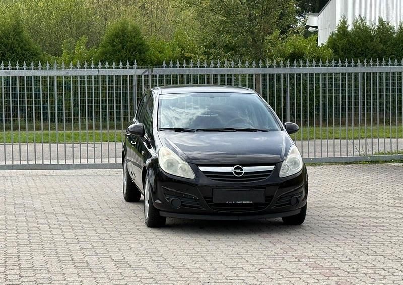Schwarz Gebraucht 2008 Opel Corsa Edition Kleinwagen | 1.799 € (Guter Preis) - Bild 1/4