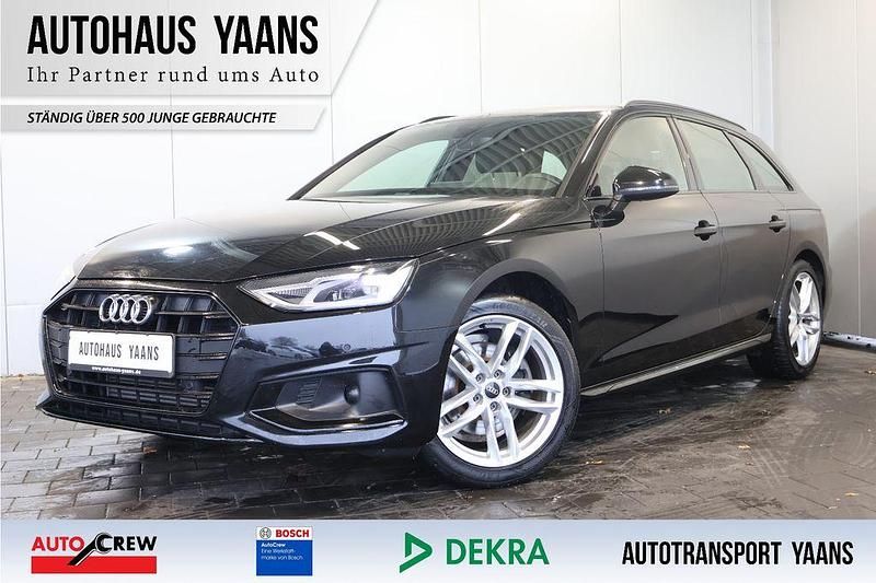 Schwarz Gebraucht 2021 Audi A4 Advanced Limousine | 22.389 € (Superpreis) - Bild 1/4