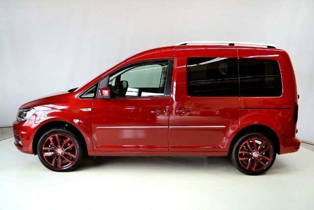 Gebraucht VW Caddy 150 PS (110 kW) 2015 Rot metallic Van / Kleinbus