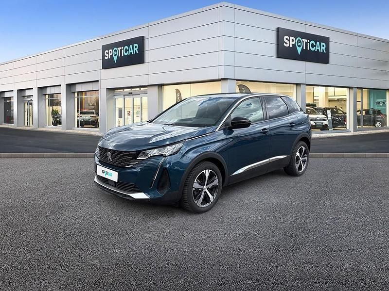 Blau Gebraucht 2023 Peugeot 3008 Allure SUV | 22.980 € (Superpreis) - Bild 1/4