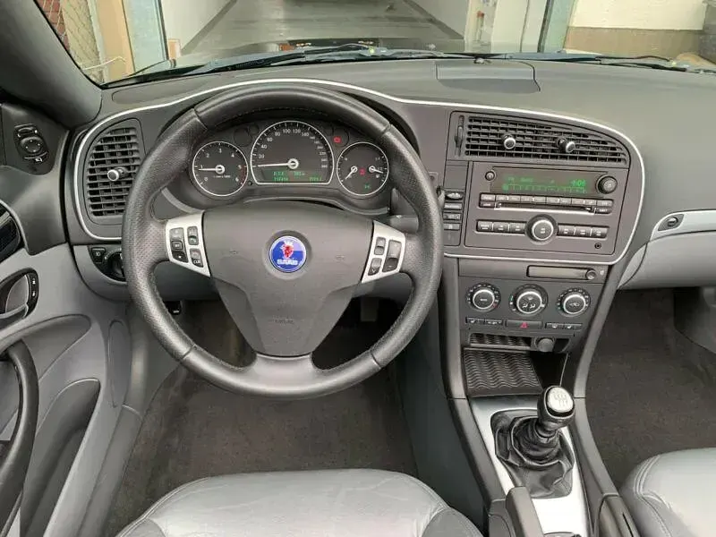 Używany Saab 9-3 Cabriolet 150 KM (110 kW) 2006 Czarny Kabriolet