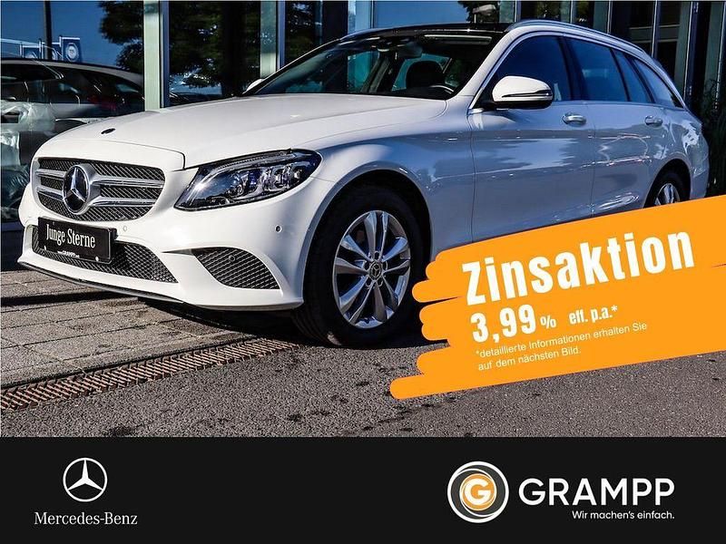 Weiß Gebraucht 2019 Mercedes C200 Avantgarde Kombi | 24.990 € (Fairer Preis) - Bild 1/3