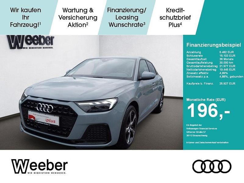 Grau Gebraucht 2025 Audi A1 Sportback Sport Kleinwagen | 25.927 € (Fairer Preis) - Bild 1/4