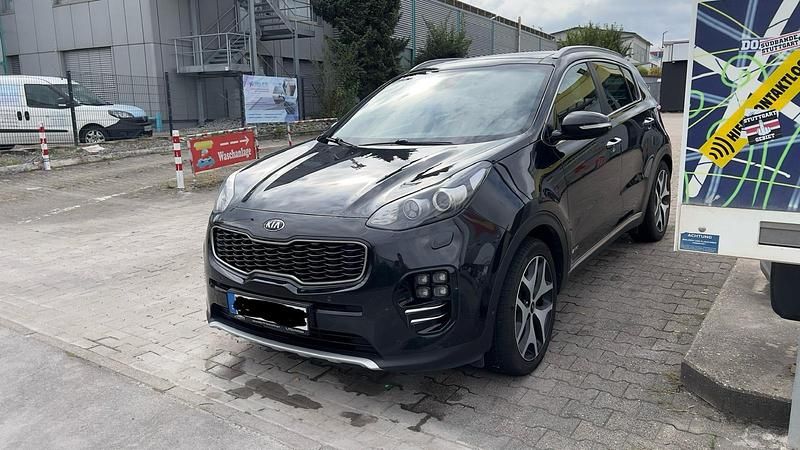 Schwarz Gebraucht 2017 Kia Sportage GT-Line SUV | 16.500 € (Fairer Preis) - Bild 1/4