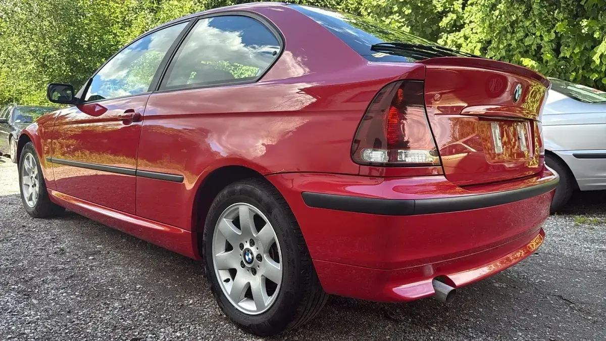 Gebraucht BMW 316 Compact 116 PS (85 kW) 2004 Rot Kleinwagen
