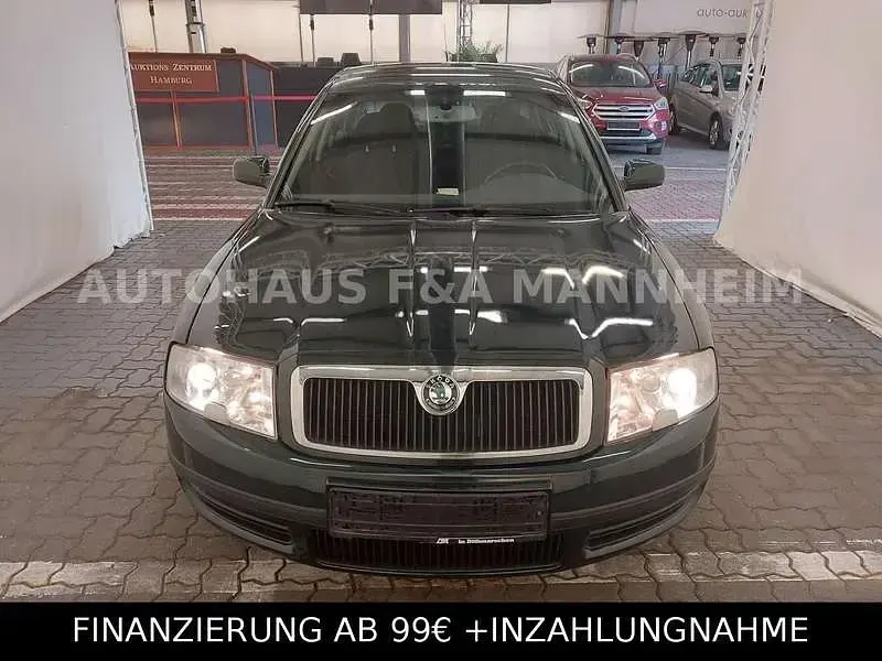 Gebraucht Skoda Superb Elegance 155 PS (114 kW) 2002 Grün Limousine