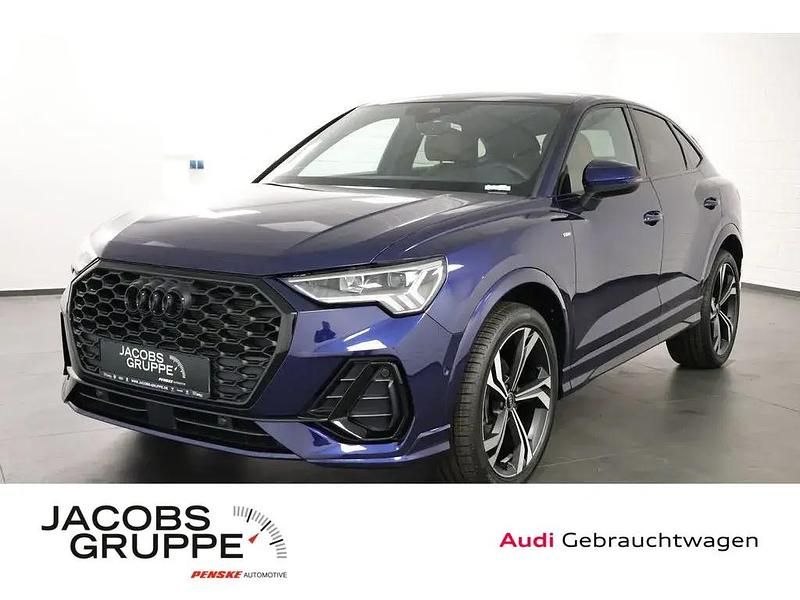 Blau Gebraucht 2024 Audi Q3 Sportback S-Line SUV | 42.959 € (Etwas zu teuer) - Bild 1/4