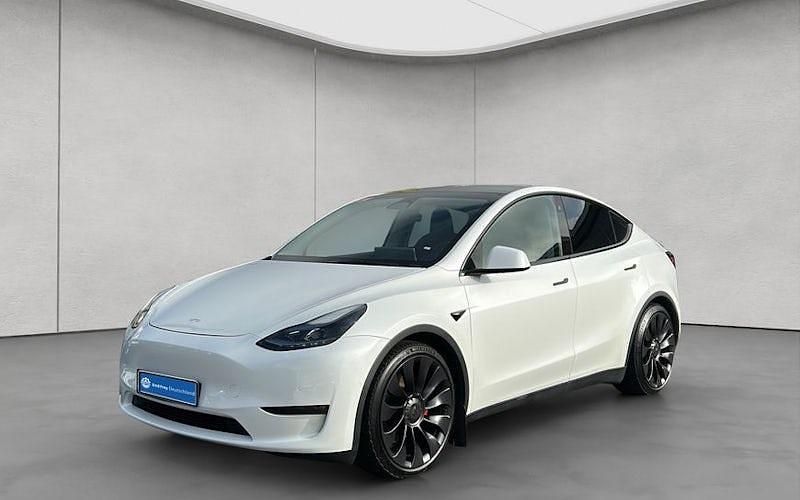 Gebraucht Tesla Model Y Performance 392 kW (534 PS) 2022 Weiß SUV
