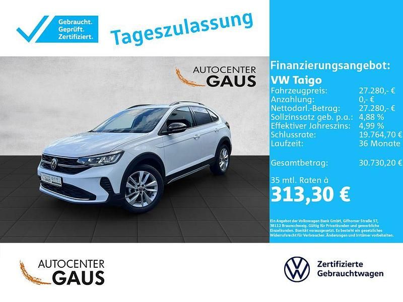 Neu VW Taigo 116 PS (85 kW) 2025 Weiß SUV