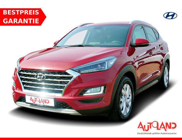 Engine red (metallic) Gebraucht 2019 Hyundai Tucson SUV | 22.990 € (Etwas zu teuer) - Bild 1/4