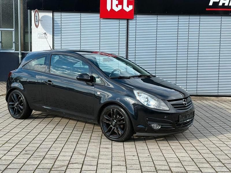 Schwarz Gebraucht 2009 Opel Corsa Color Edition Kleinwagen | 2.400 € (Fairer Preis) - Bild 1/4