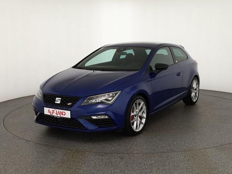 Blau Gebraucht 2018 Seat Leon Coupé | 23.490 € (Etwas zu teuer) - Bild 1/4