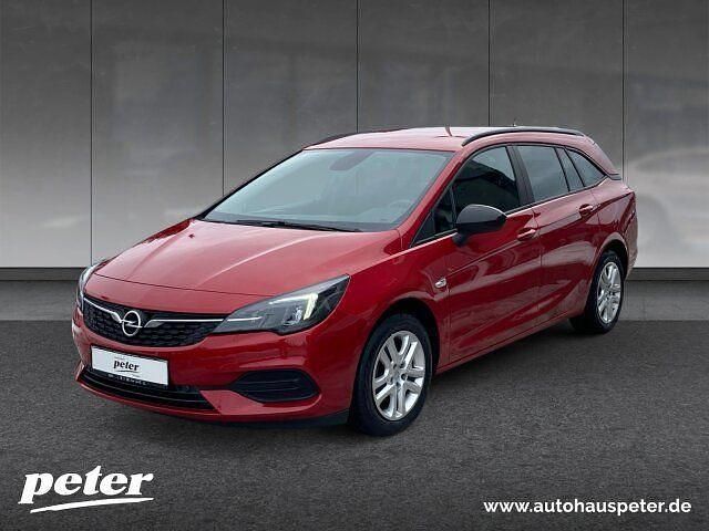 Rot Gebraucht 2021 Opel Astra Edition Kombi | 12.840 € (Fairer Preis) - Bild 1/4