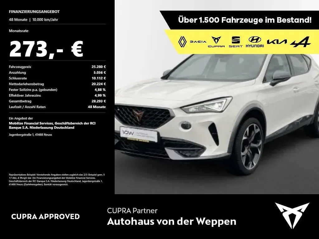 Gebraucht Cupra Formentor 150 PS (110 kW) 2024 SUV