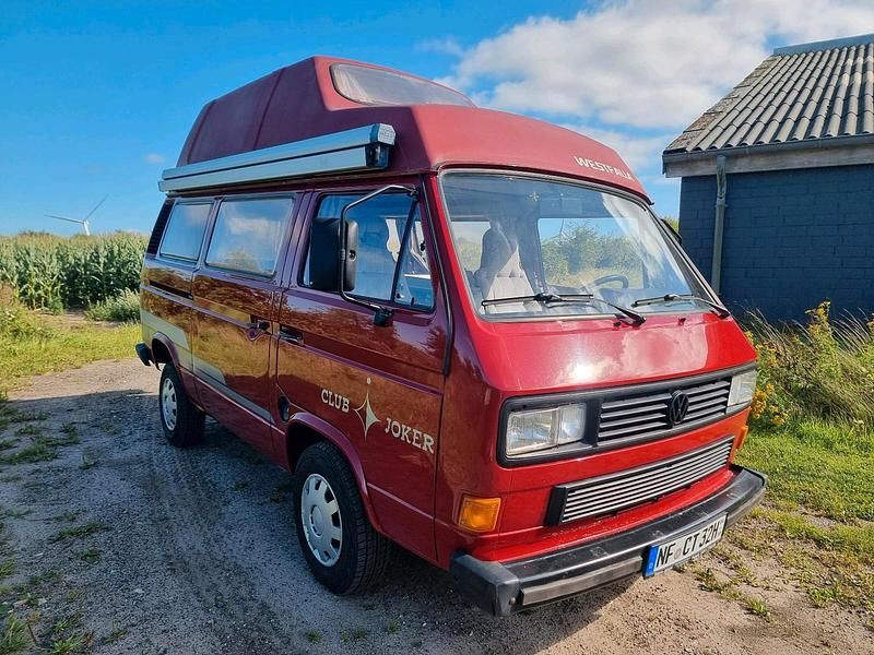 Rot Gebraucht 1988 VW T3 CLUB Van | 14.990 € - Bild 1/4